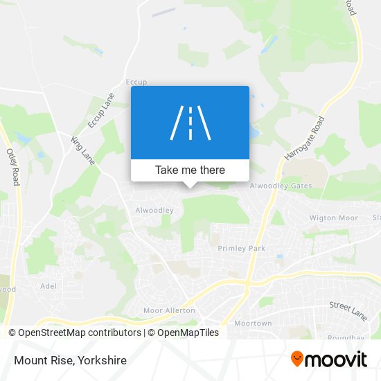 Mount Rise map