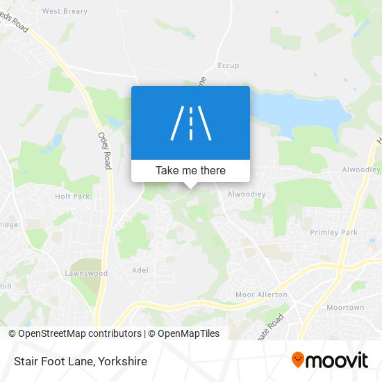 Stair Foot Lane map