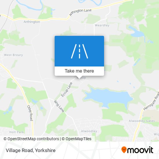 Village Road map