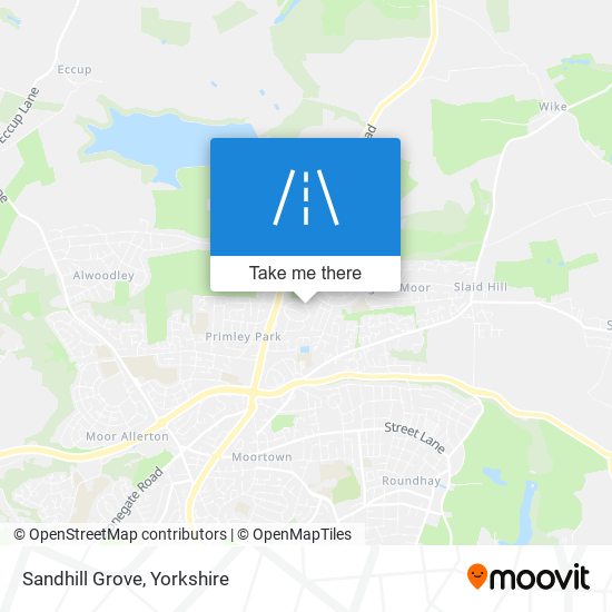Sandhill Grove map
