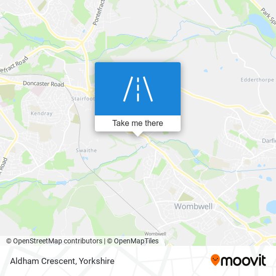 Aldham Crescent map
