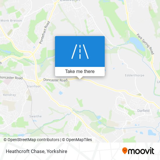 Heathcroft Chase map