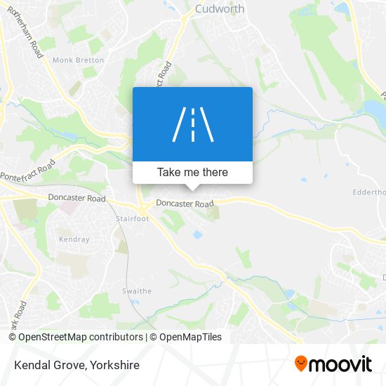 Kendal Grove map