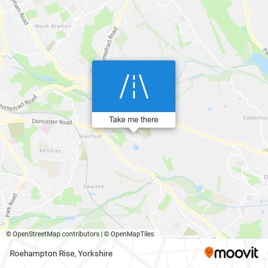 Roehampton Rise map