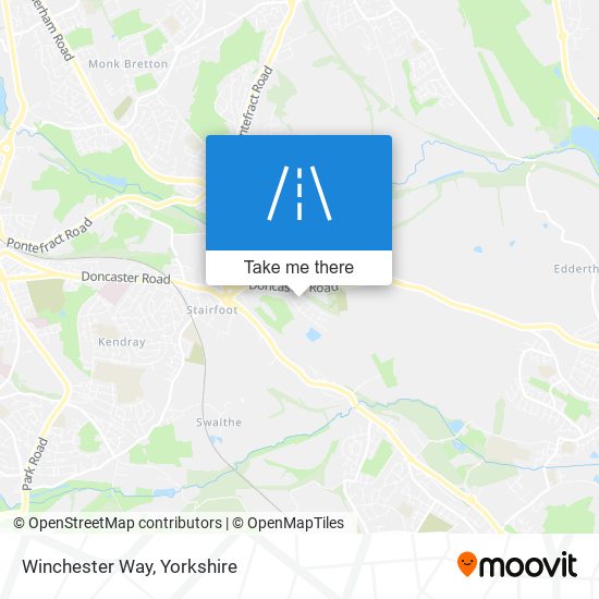 Winchester Way map