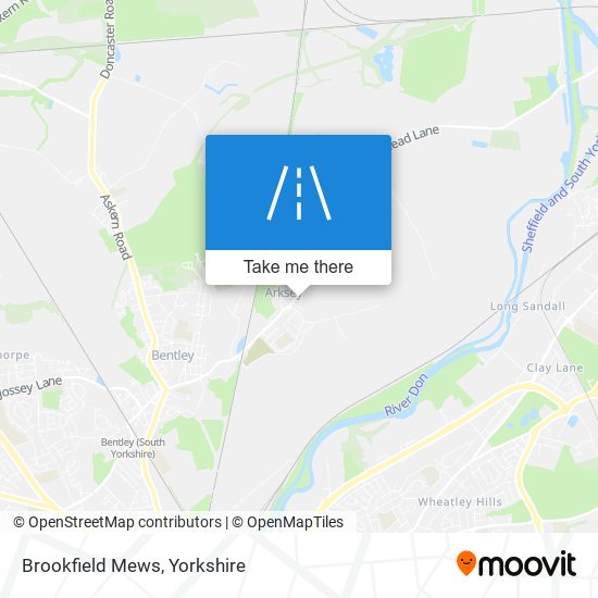 Brookfield Mews map