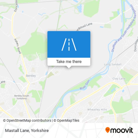 Mastall Lane map