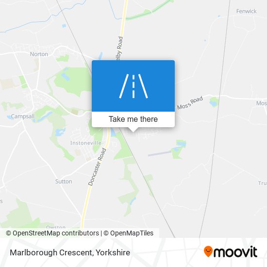Marlborough Crescent map