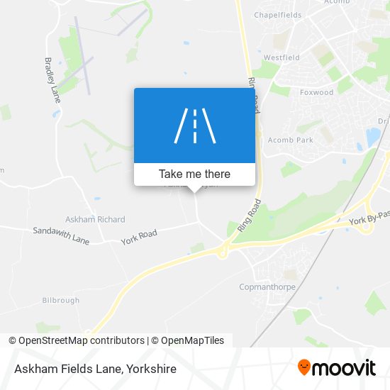 Askham Fields Lane map