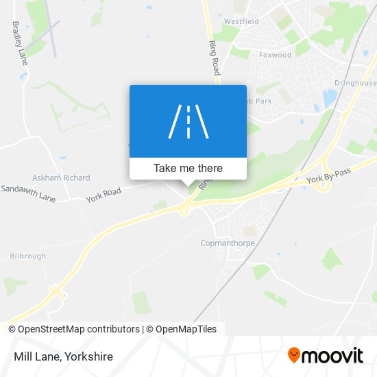 Mill Lane map