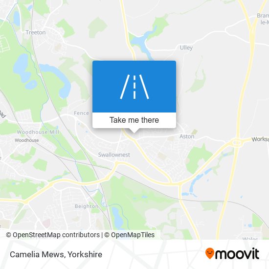 Camelia Mews map