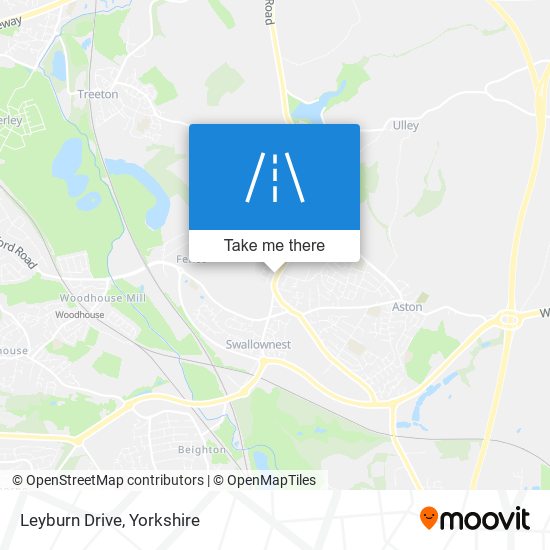 Leyburn Drive map