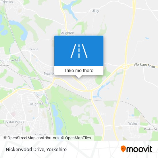 Nickerwood Drive map