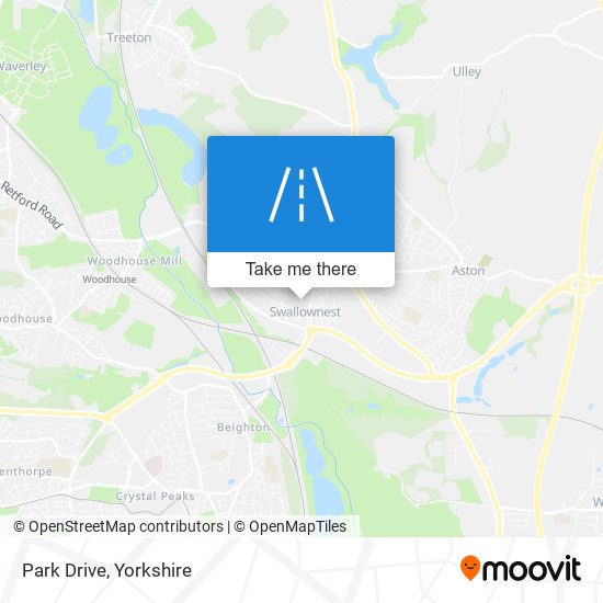 Park Drive map