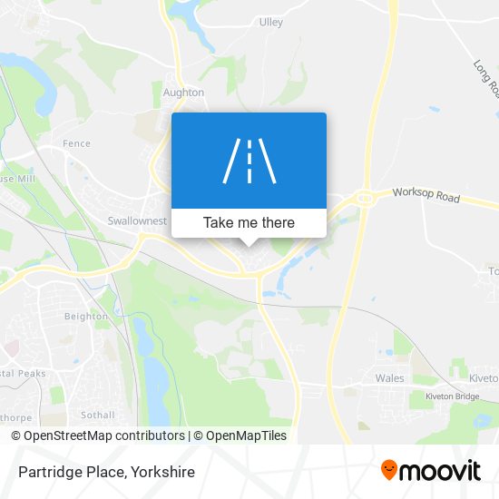 Partridge Place map