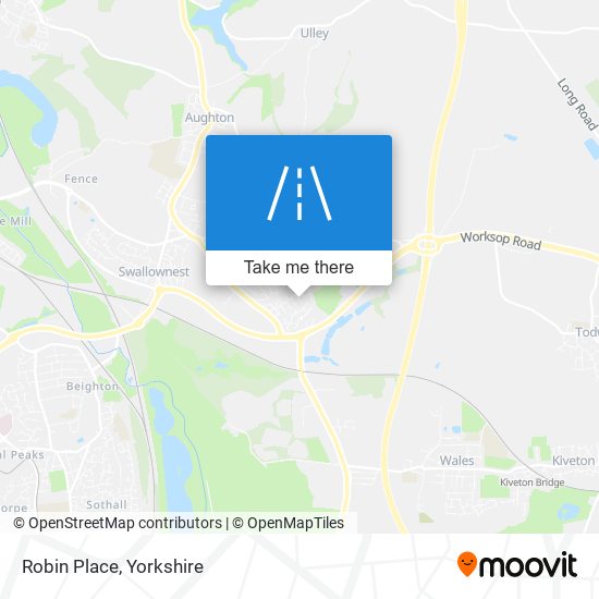 Robin Place map