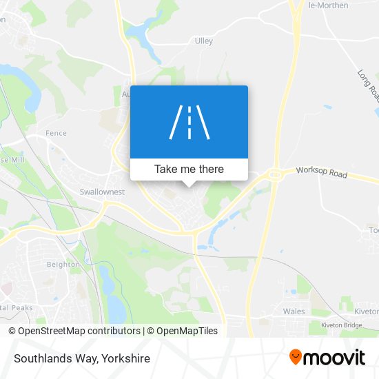 Southlands Way map