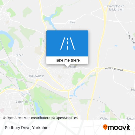 Sudbury Drive map