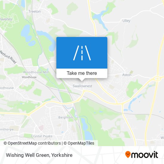 Wishing Well Green map
