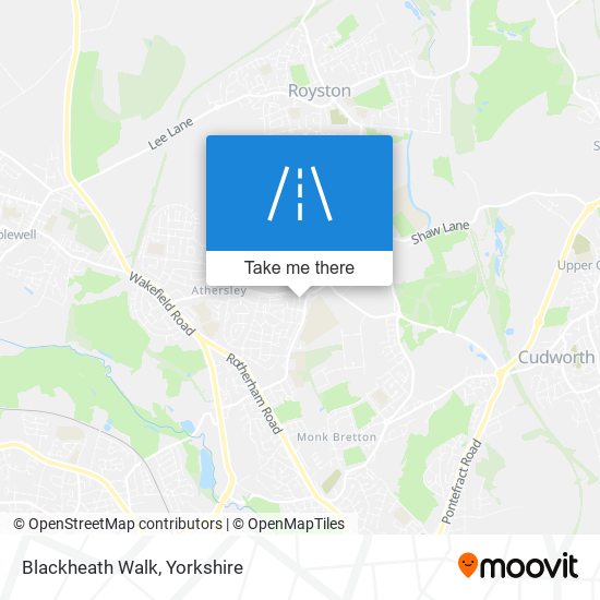 Blackheath Walk map