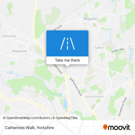Catherines Walk map