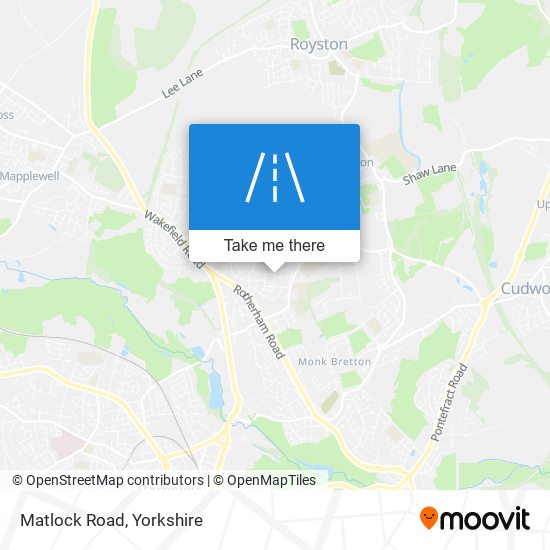 Matlock Road map