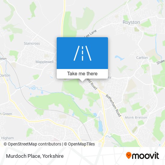 Murdoch Place map