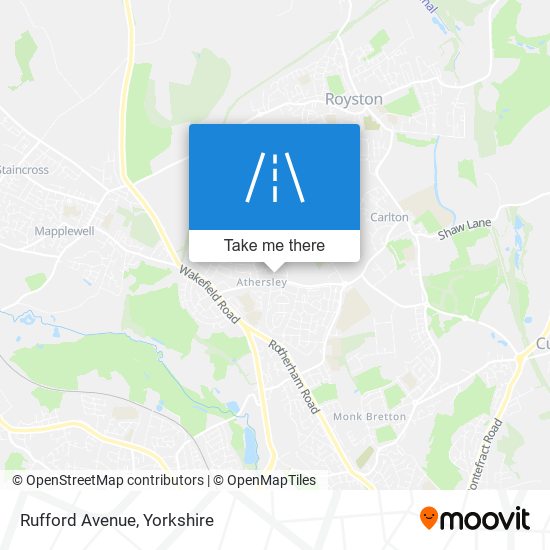 Rufford Avenue map
