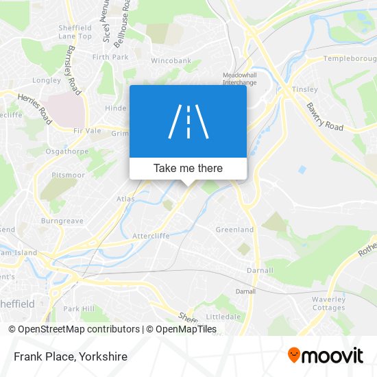 Frank Place map