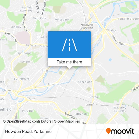 Howden Road map