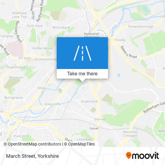 March Street map
