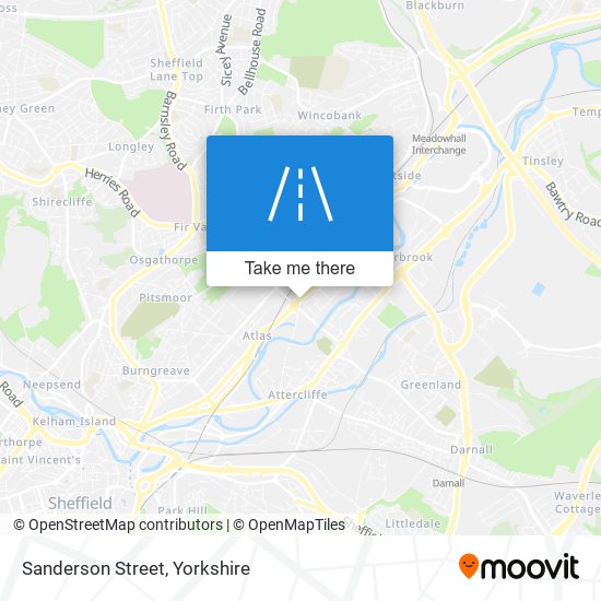 Sanderson Street map