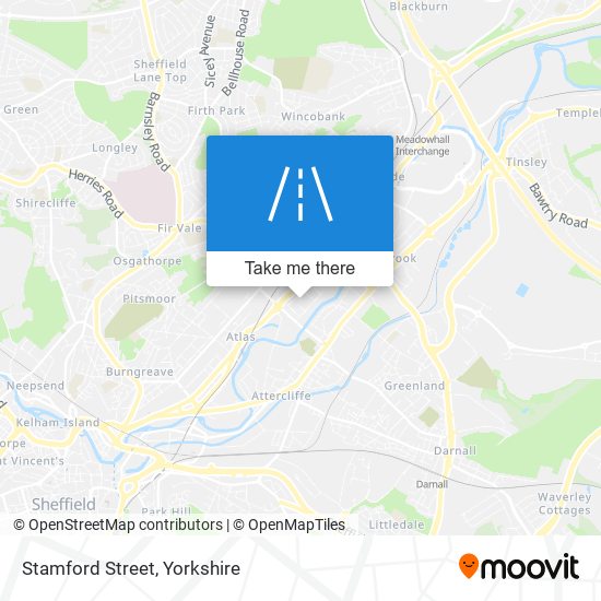 Stamford Street map