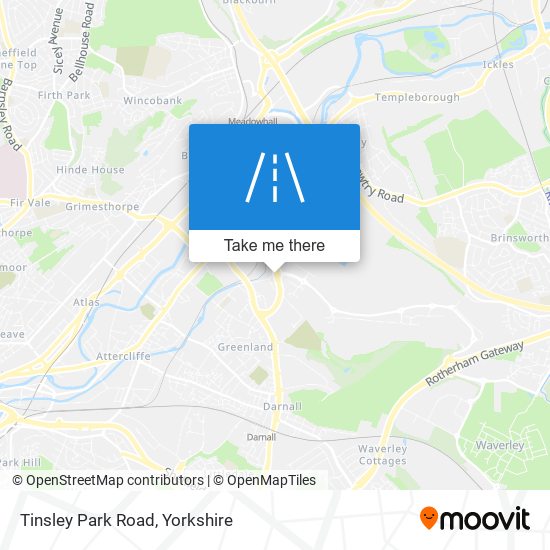 Tinsley Park Road map
