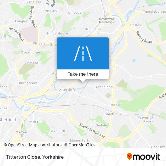 Titterton Close map