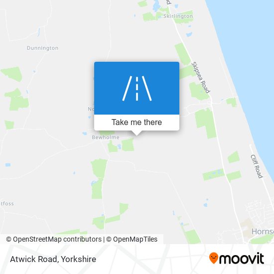 Atwick Road map