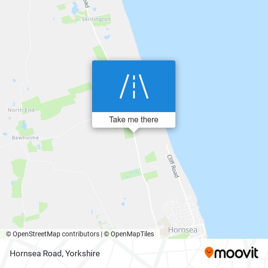 Hornsea Road map