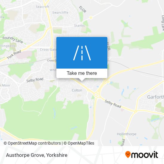 Austhorpe Grove map