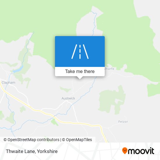 Thwaite Lane map