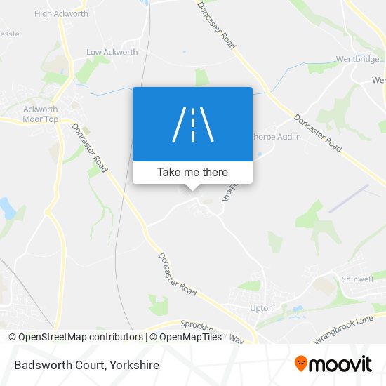 Badsworth Court map