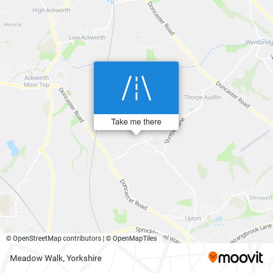 Meadow Walk map