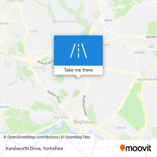 Kenilworth Drive map