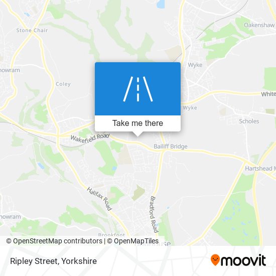 Ripley Street map