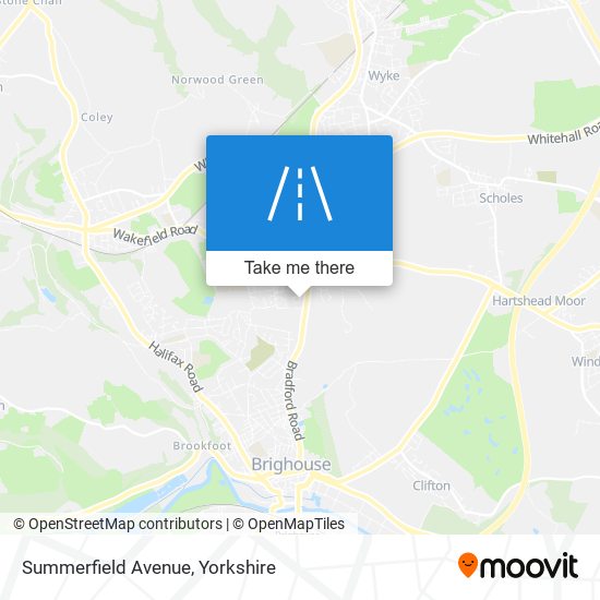 Summerfield Avenue map