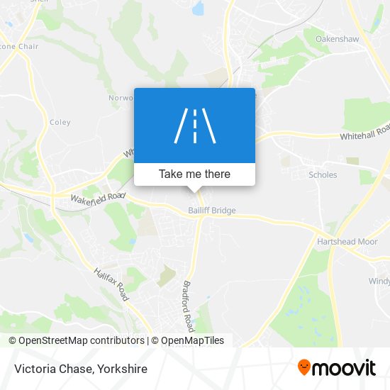 Victoria Chase map