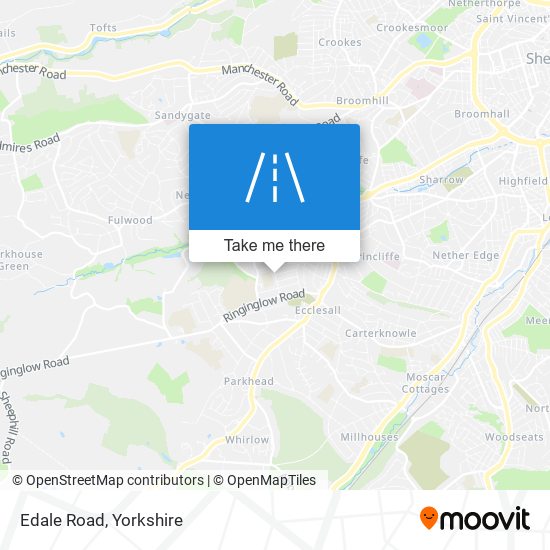 Edale Road map