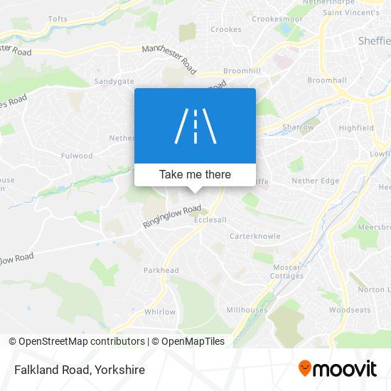 Falkland Road map