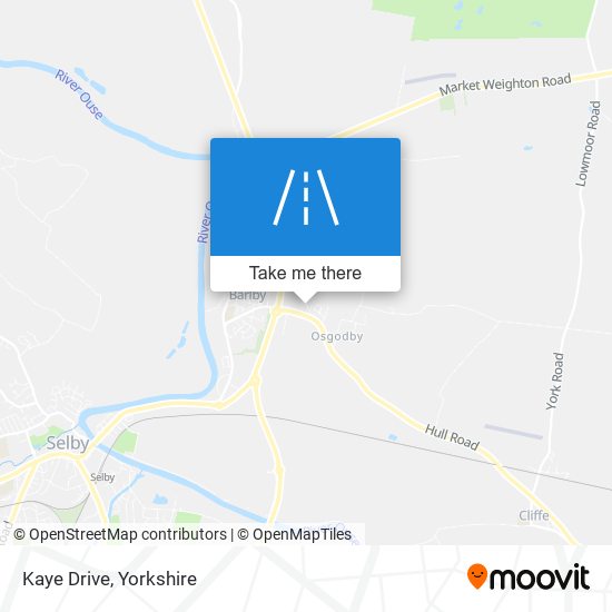 Kaye Drive map