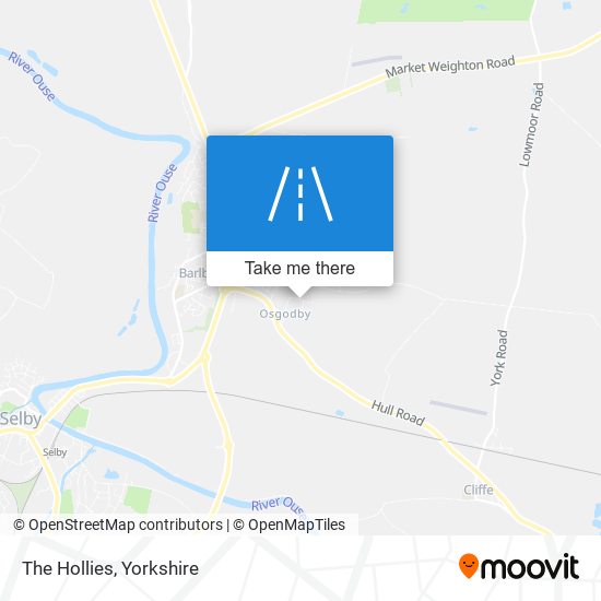 The Hollies map