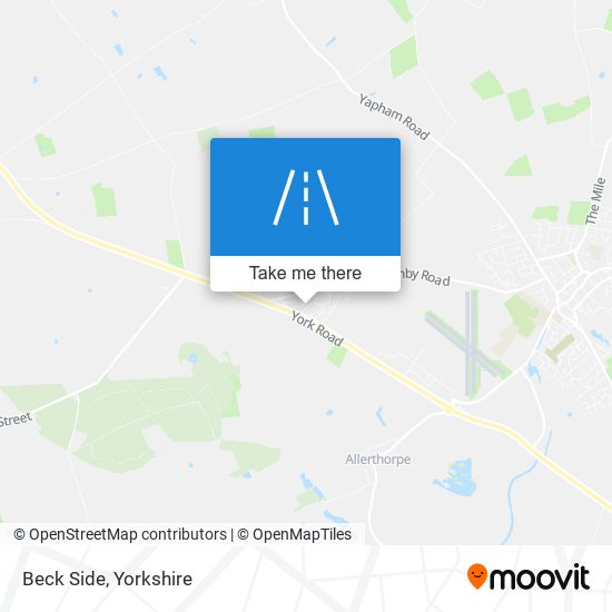 Beck Side map